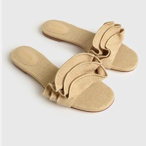 Larroude Tan Sandals